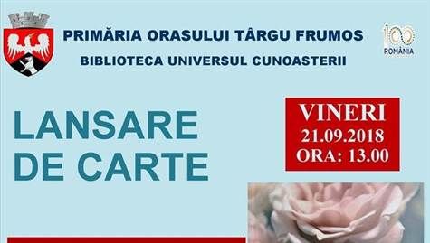 Doua foste eleve ale Liceului Special Moldova, lanseaza o carte la Targu Frumos