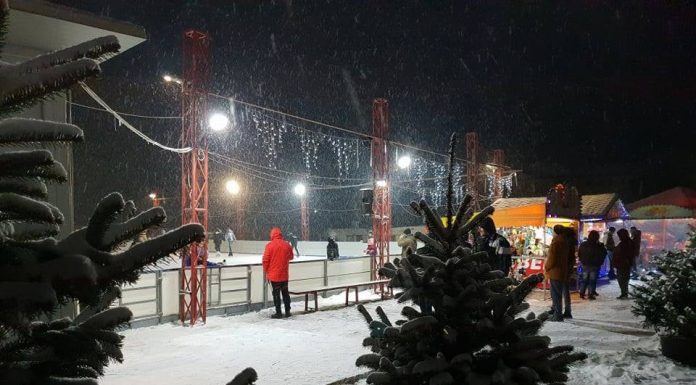 Patinoar pe Esplanada din zona Vale. Chiria, 4lei/mp luna
