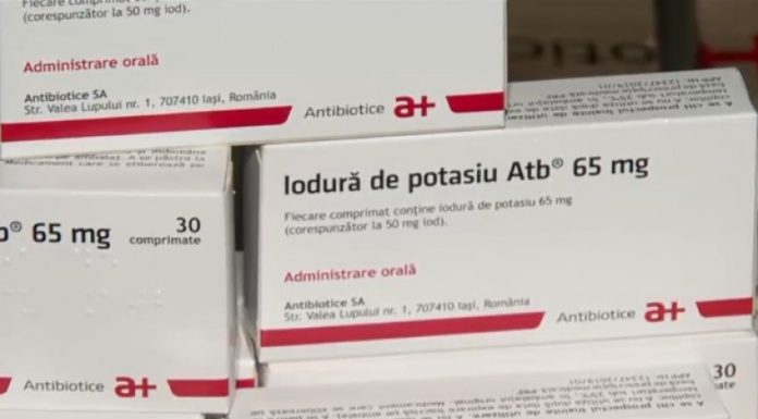 Farmaciile unde se găsesc pastilele de iodura de potasiu