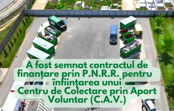 Finantare pentru un centru de colectare