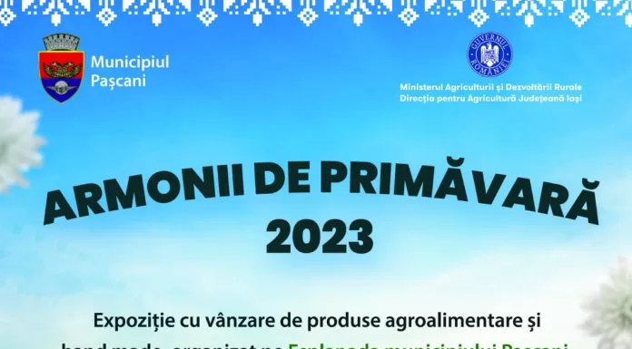 INVITATIE LA „ARMONII DE PRIMAVARA” PE ESPLANADA DIN PASCANI