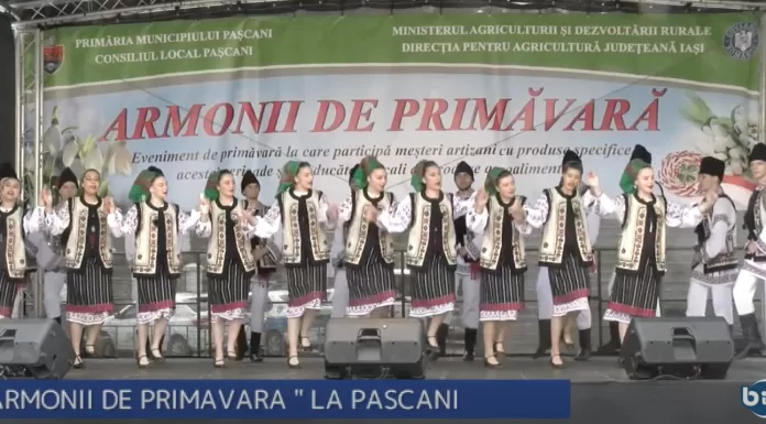 Spectacol în prima zi de Paște, la Pașcani. Târg de produse tradiționale începând de pe 27 aprilie