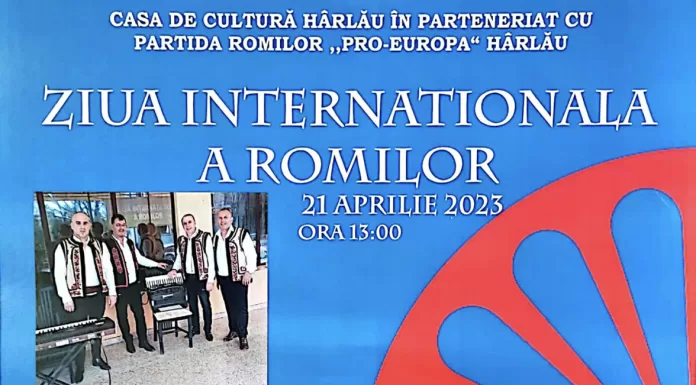 Spectacol la Hârlău, pentru sarbatorirea romilor