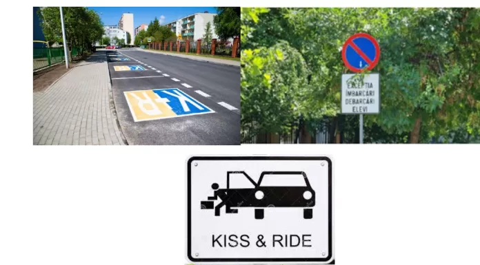 Parcari pentru parinti, in fata scolilor din Pascani