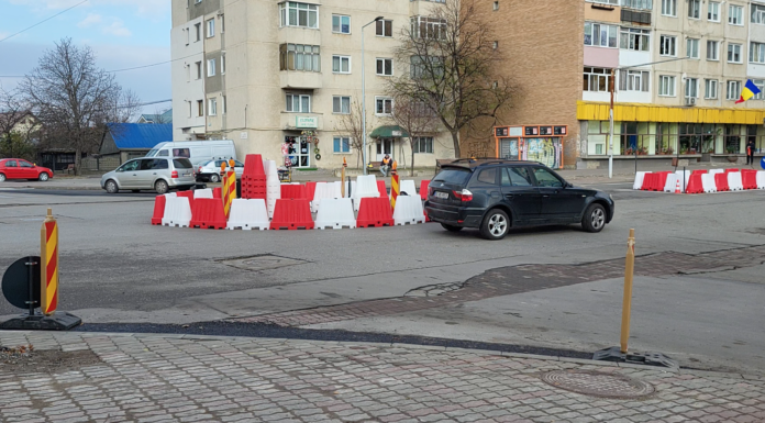 A fost deschis un nou sens giratoriu în Pașcani