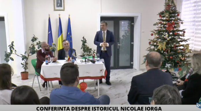 Conferință despre istoricul Nicolae Iorga, la liceul din Pașcani care îi poartă numele – VIDEO