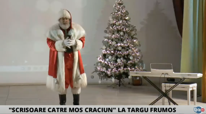 Spectacol de Crăciun la Târgu Frumos – „Scrisoare pentru Moș Crăciun” – VIDEO