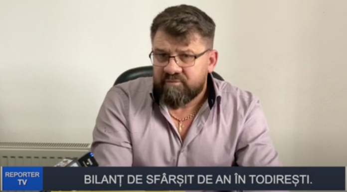 Bilanț de sfârșit de an în comuna Todirești – VIDEO