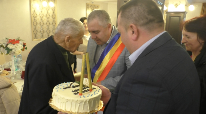 Veteran din Moțca, sărbătorit la un secol de viață – VIDEO