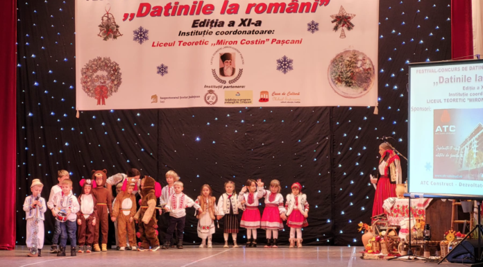 Festival concurs „Datinile la români” pe 11 decembrie la Pașcani. Se fac înscrieri