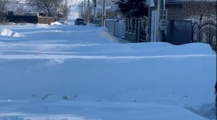 Probleme cu deszăpezirea la Pașcani, în primul episod de vreme rea din acest sezon