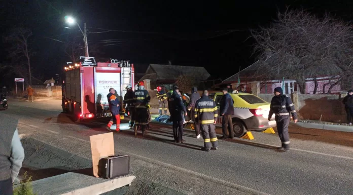 Bărbat accidentat mortal sâmbătă seara, la ieșirea din Brătești – FOTO