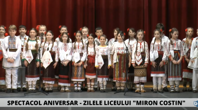 Liceul Miron Costin Pașcani la ceas aniversar – VIDEO