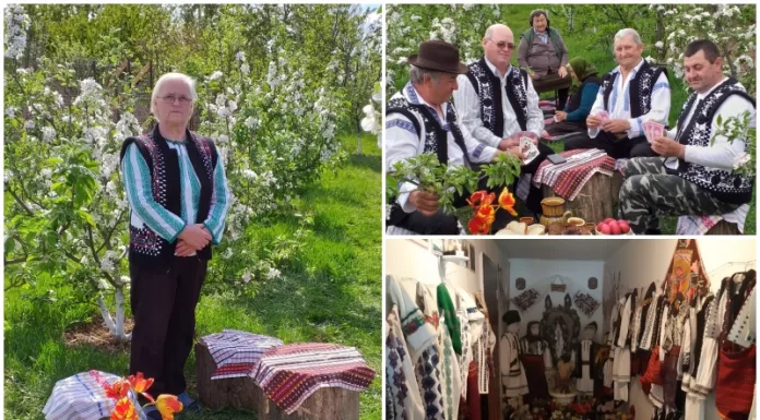 O localnică din Butea, însuflețește comunitatea. Aproape nevăzătoare, este meșter popular și scrie versuri FOTO/VIDEO