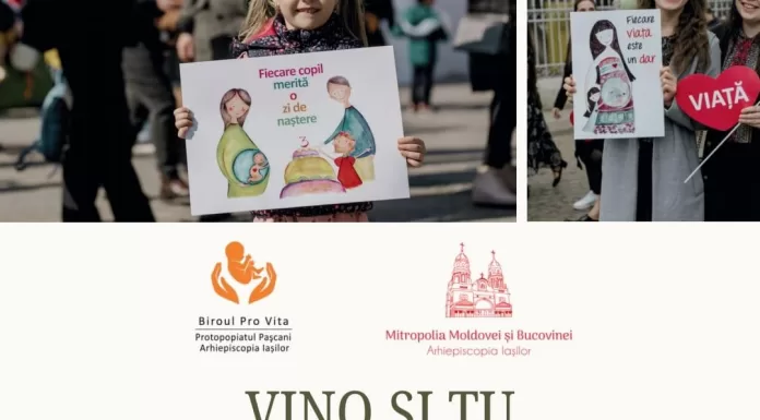 Marșul pentru viață, sâmbătă, la Pașcani