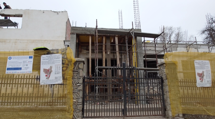 Primăria din Sirețel, în șantier. Se lucrează pentru un sediu modern, cu etaj – FOTO
