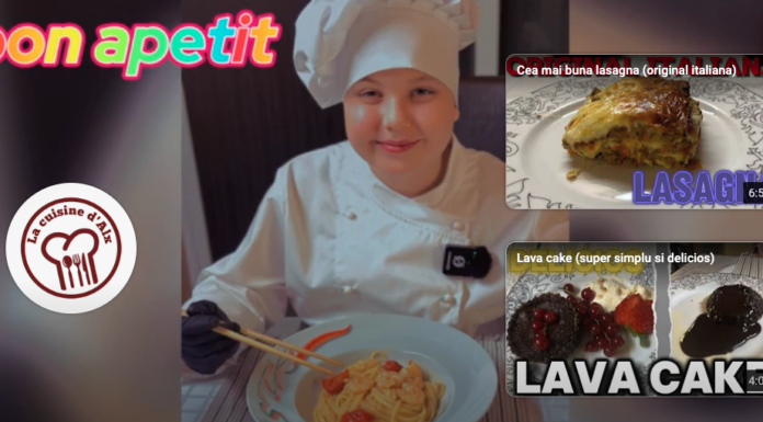Bucătar în devenire la 13 ani. Un puști din Pașcani impresionează prin preparatele pe care le gătește – VIDEO
