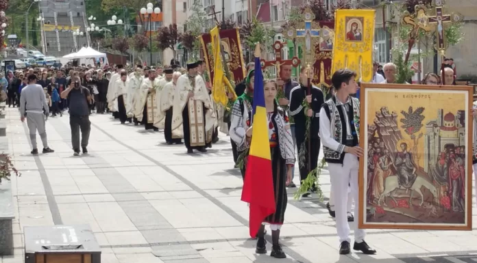 Pelerinaj de Florii, la Pașcani – VIDEO