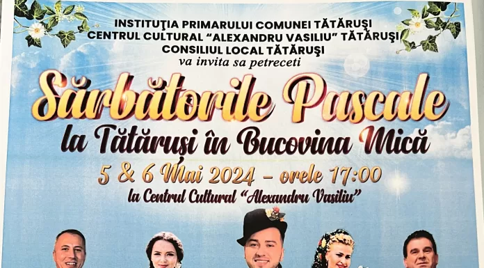 Spectacole de Paște la Tătăruși, în primele două zile de sărbătoare