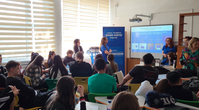 Elevii mironiști, ambasadori ai Parlamentului European