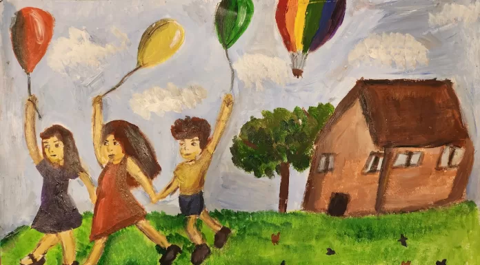 Lumea copilăriei, prin desene, la biblioteca din Pașcani – FOTO