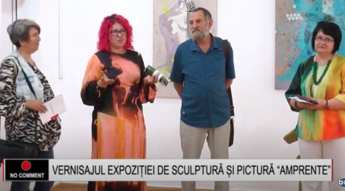 Vernisaj deosebit la Casa de Cultură Pașcani. Expoziție de sculptură și pictură, până la finalul lunii iulie