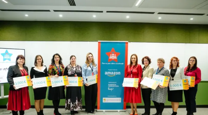 Inițiativă de toată lauda: zece învățătoare din mediul rural ieșean recompensate de compania Amazon pentru impactul avut în comunitate