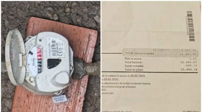 Factură uriașă la apă. Cum poți evita să fii în această situație