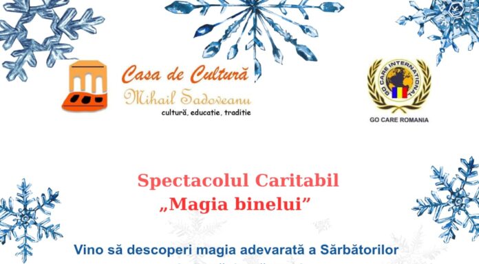 Spectacol caritabil „Magia binelui” la Pașcani. Donațiile vor fi folosite pentru copiii de la Școala Specială din municipiu