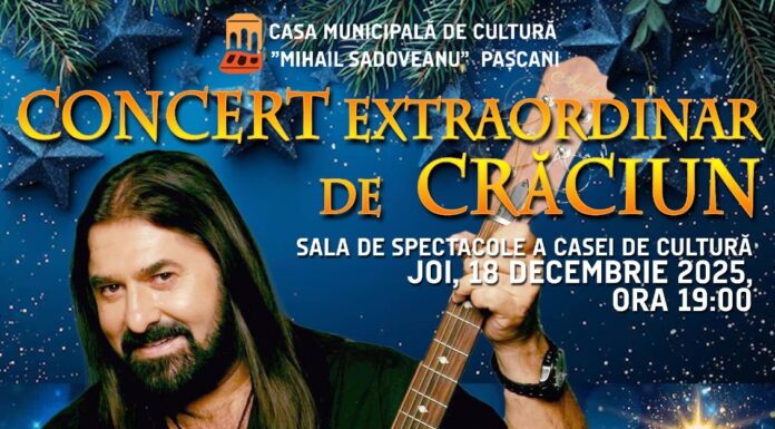 Concert de colinde la Casa de Cultură Pașcani