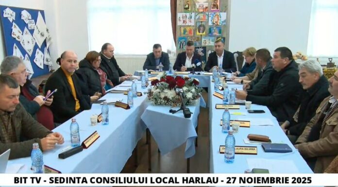 BIT TV LIVE – SEDINTA CONSILIULUI LOCAL HARLAU – 27 NOIEMBRIE 2025
