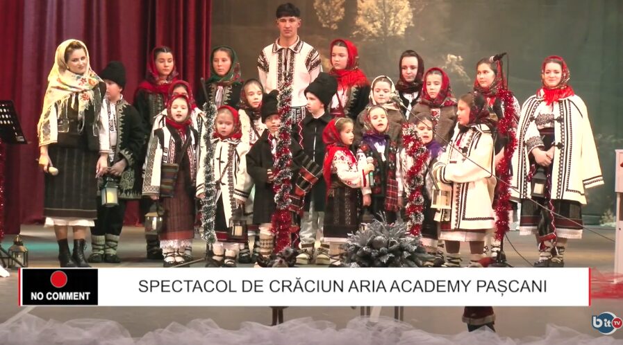 Aria Academy, spectacol de sărbători la Pașcani – VIDEO