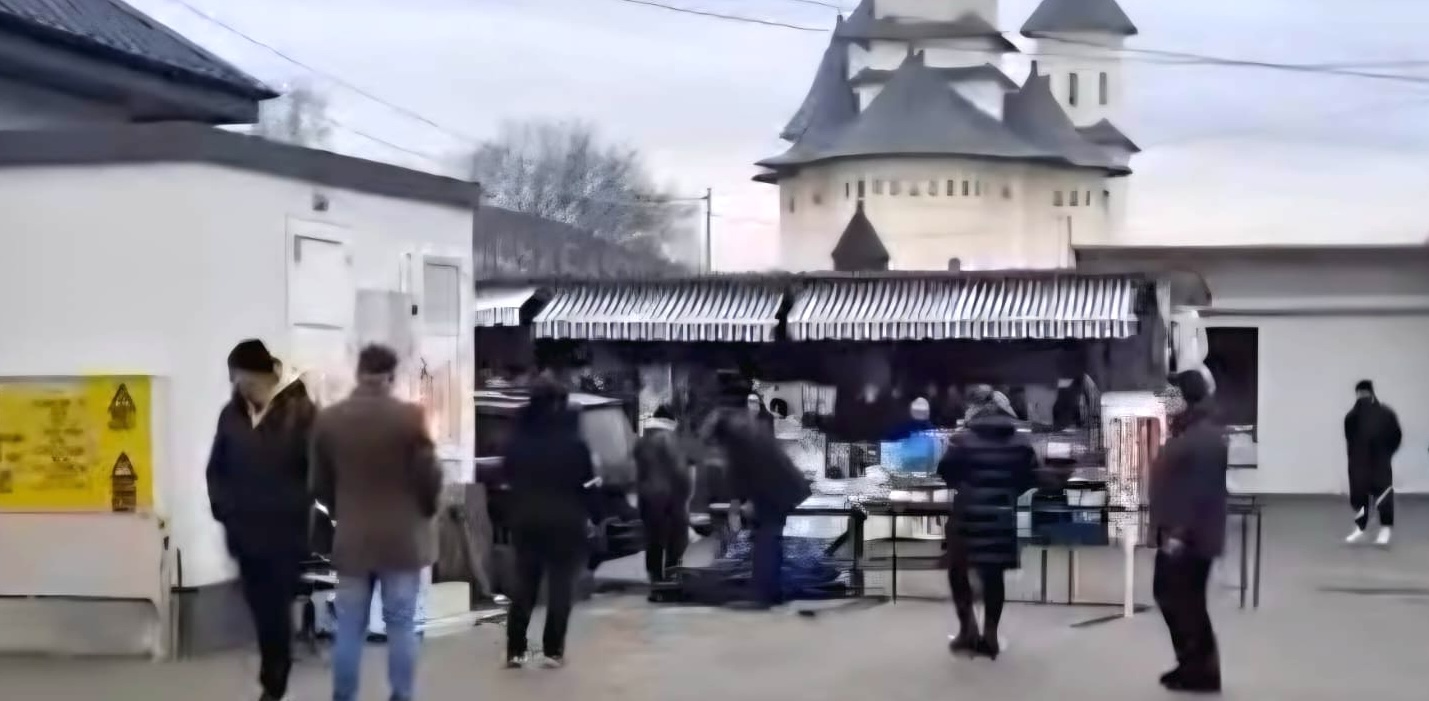 Primarul Pașcaniului, criză de nervi în Piața Vale. Comercianții ambulanți, puși pe fugă