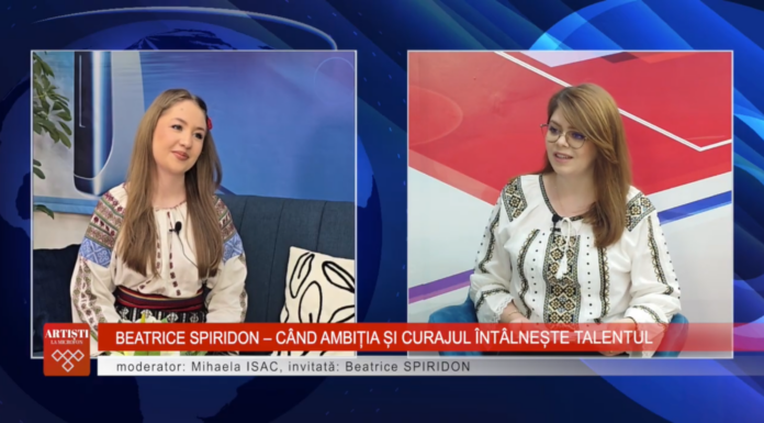 ARTIȘTI LA MICROFON – Beatrice Spiridon – Când ambiția și curajul întâlnește talentul. Vezi povestea ei într-o nouă ediție a emisiunii – VIDEO